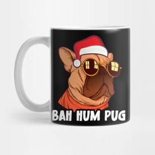 Christmas Xmas Family Matching Funny Bah Hum Pug Mug